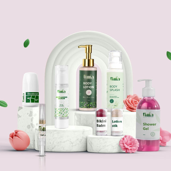 Glow Getter - 8 Piece Body Care Set for Daily Glow & Confidence - Tulia Natural Cosmatics
