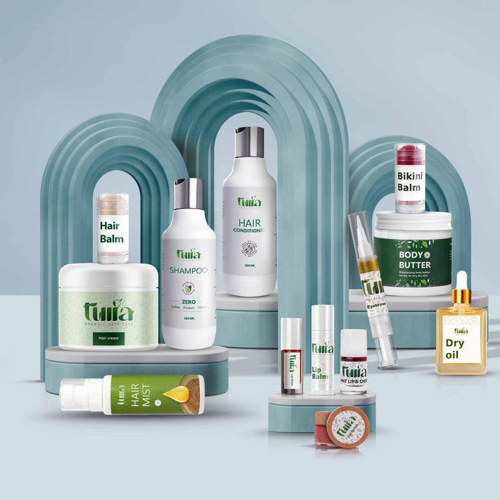 Glow & Go - 13 Piece Complete Care Set for Daily Radiance and Nourishment - Tulia Natural Cosmatics