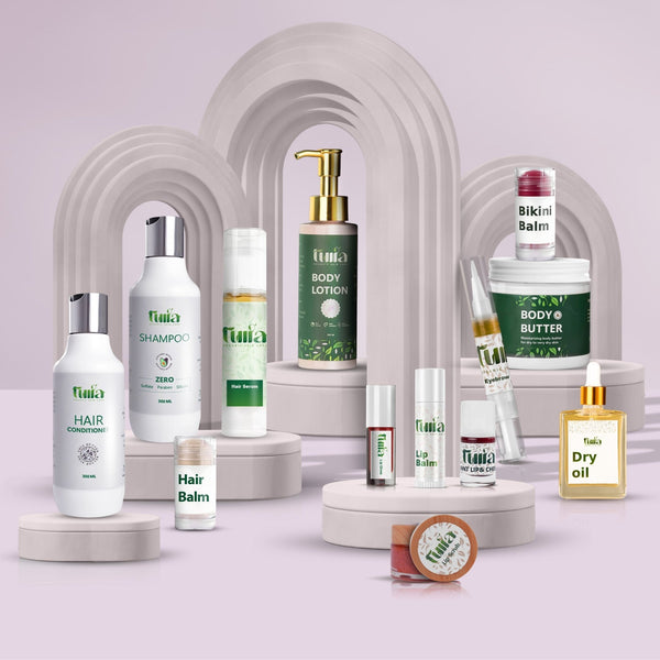 Luxe Glow Collection - 13 Piece Premium Care Set for Radiance from Head to Toe - Tulia Natural Cosmatics