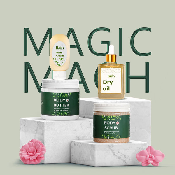 Magic Match - 4 - Piece Ritual for Soft, Glowing Skin - Tulia Natural Cosmatics