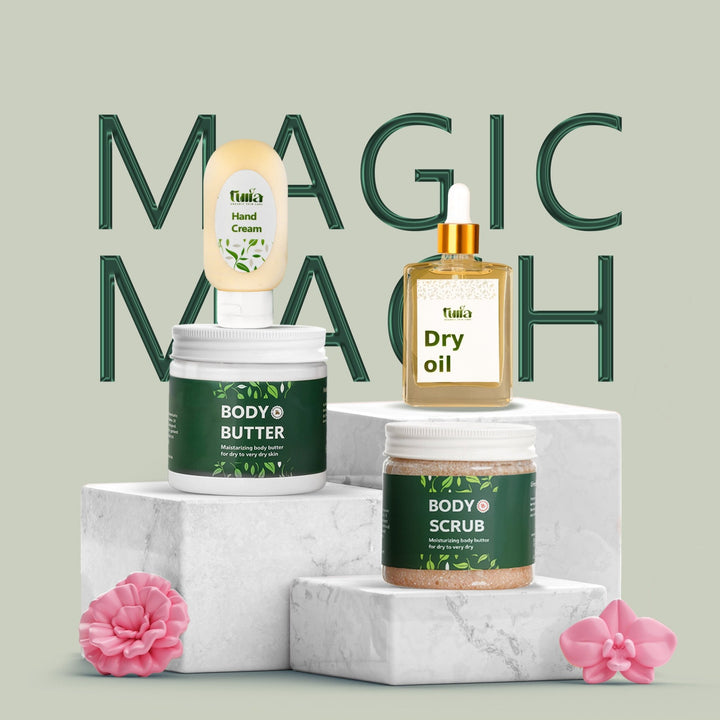 Magic Match - 4 - Piece Ritual for Soft, Glowing Skin - Tulia Natural Cosmatics